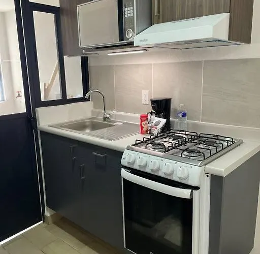 Departamento Excelente Ubicación En La Cdmx, Cerca Del Aeropuerto Aicm, Estadio Gnp, Autódromo, Palacio De Deportes Apartamento